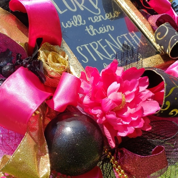 Religious inspired wreath - Picture 3 of 7